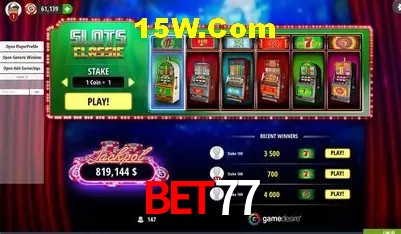 Promoção Relâmpago Bet77